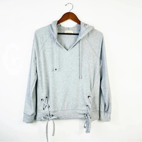 MICHAEL KORS Gray Hooded Pullover‎ Size Small - Picture 1 of 6